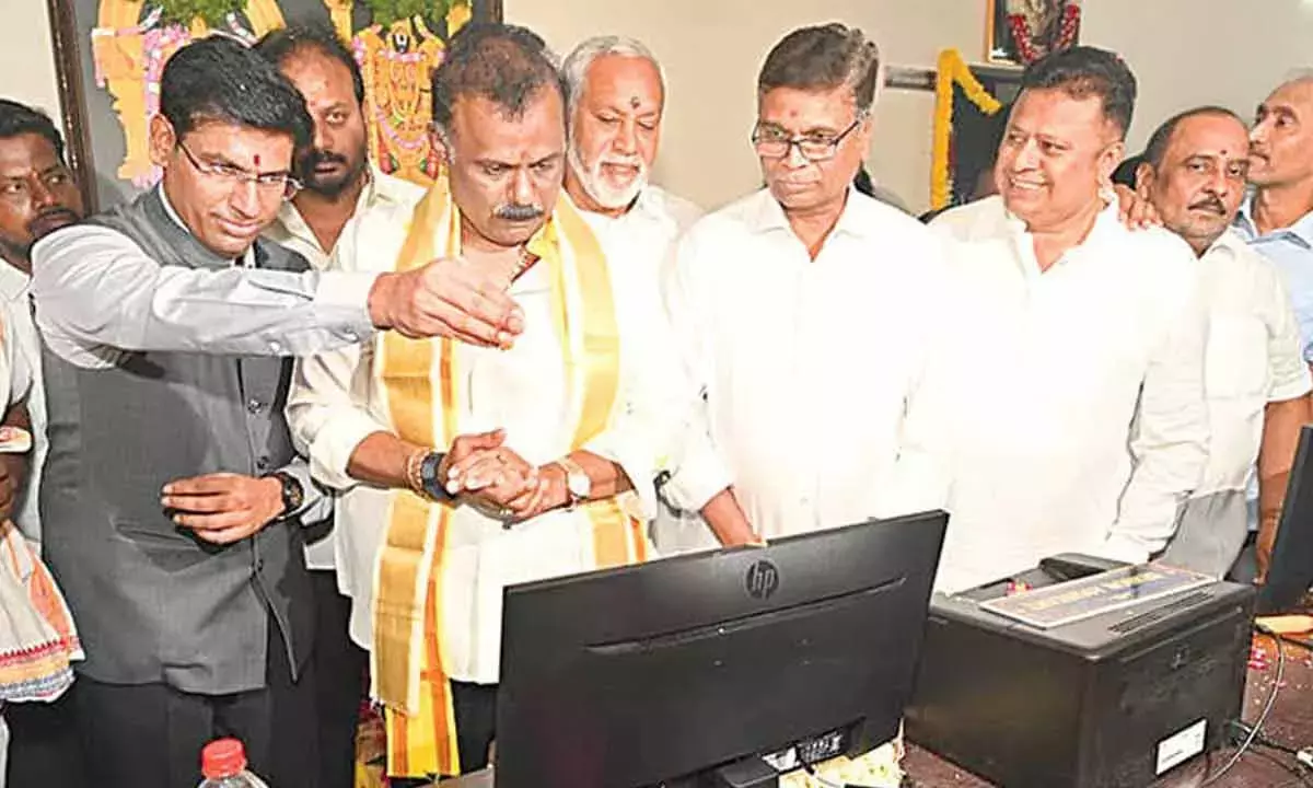 तिरुचनूर में नया रजिस्ट्रेशन ऑफिस शुरू किया गया