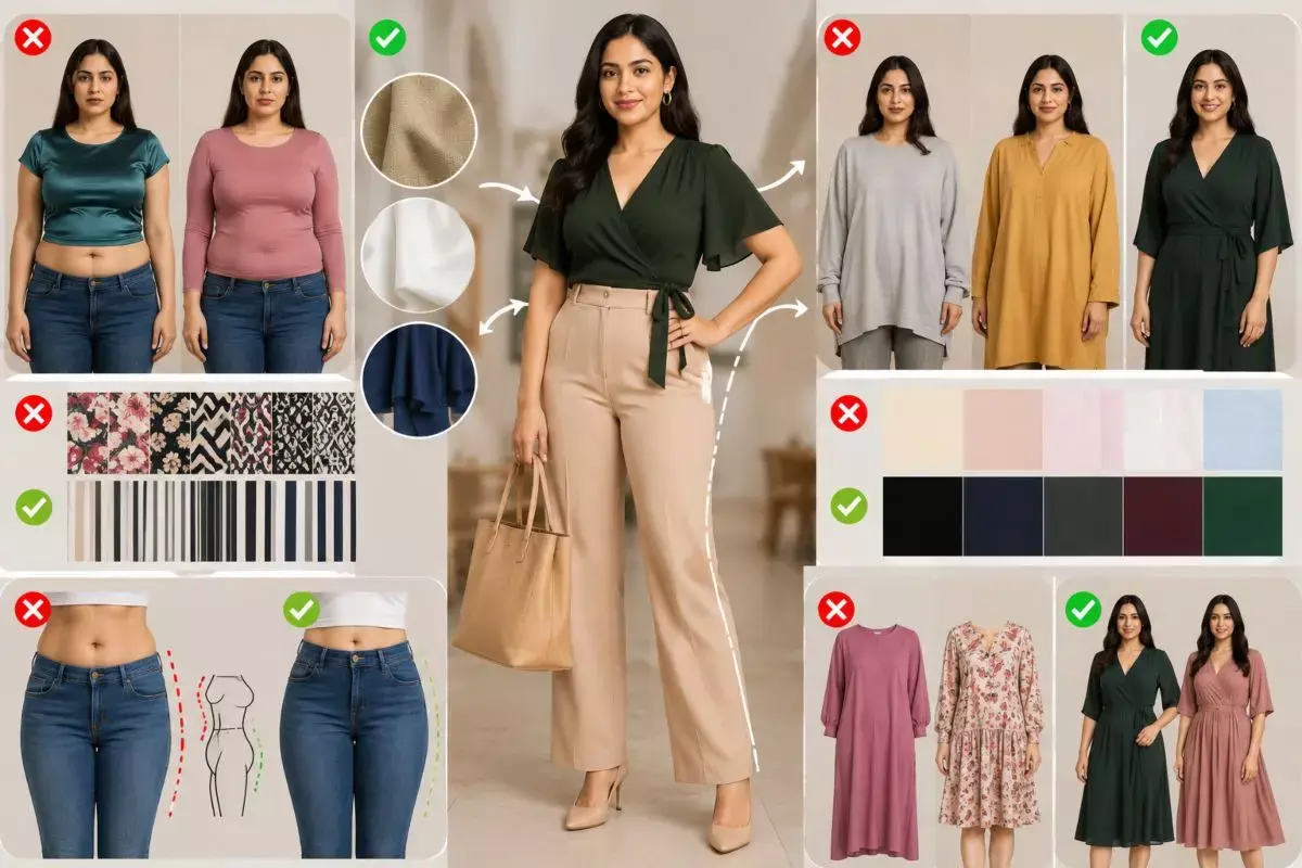 पेट की वजह से नहीं पहन पाते पसंदीदा कपड़े? ये फैशन ट्रिक्स बदल देंगी लुक