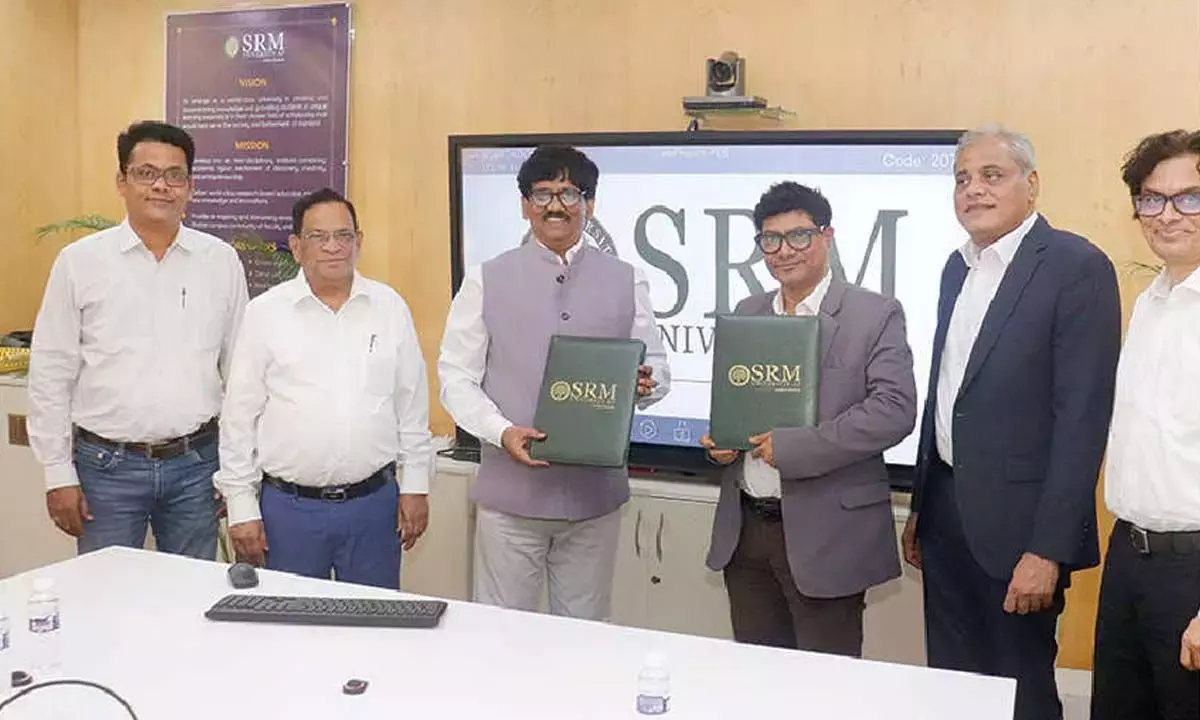 SRM कैंपस में ग्रीन-पावर्ड स्ट्रीट लाइटिंग पायलट प्रोजेक्ट शुरू किया जाएगा