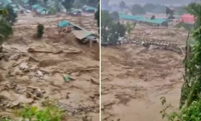 Arunachal में अचानक आई बाढ़: छह जिले कटे; लापता लोगों की तलाश जारी