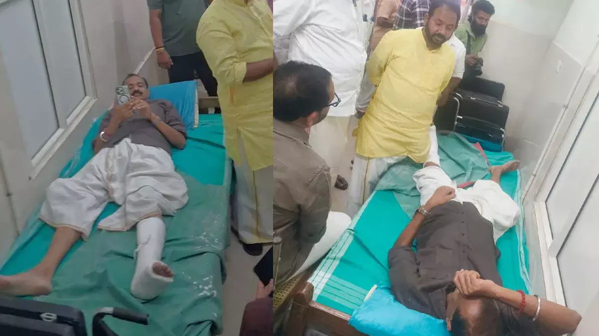 kerala: मेयर वीवी राजेश के पैर में लगी चोट, भारी हंगामे के बाद 16 घायल
