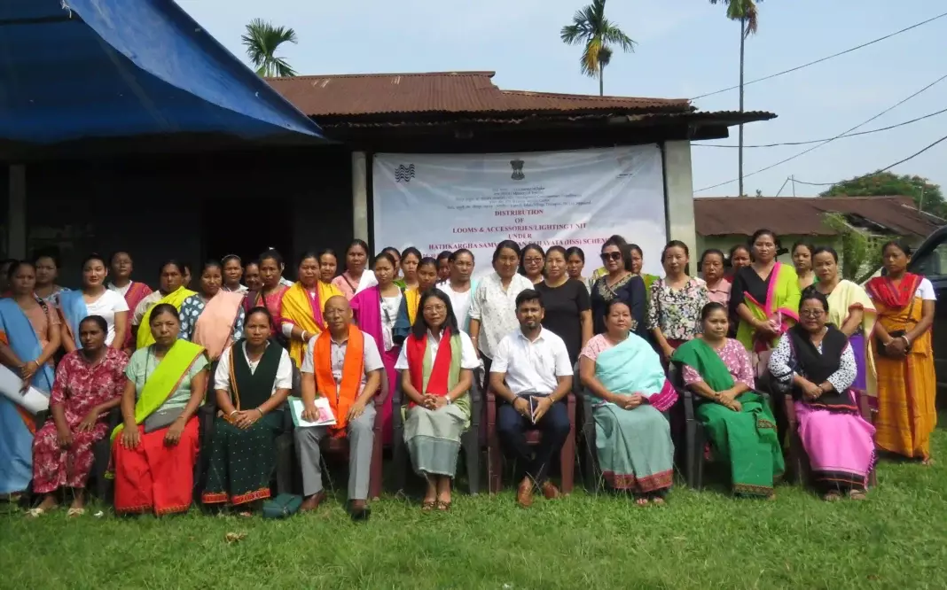 Nagaland: HSS योजना के तहत 300 बुनकरों को लाभ