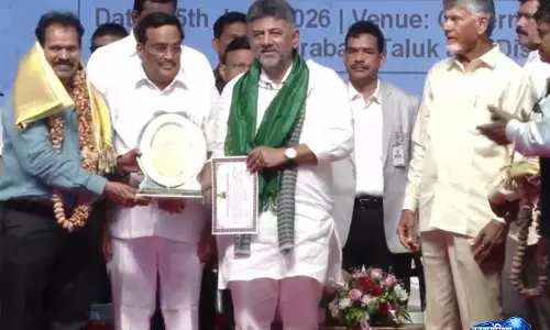 तुंगभद्रा जलाशय के नए गेट्स का उद्घाटन, कर्नाटक-तेलंगाना-आंध्र प्रदेश के CM रहे मौजूद