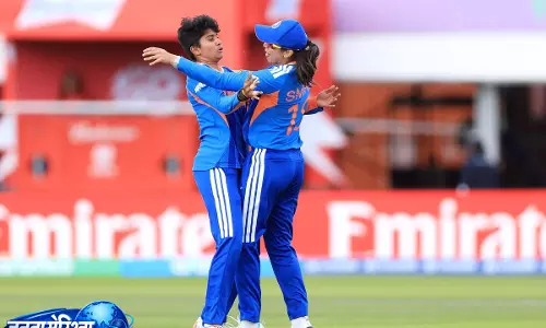 महिला टी20 World Cup. में गेंदबाजी रिकॉर्ड पर Sri Charani का कब्जा