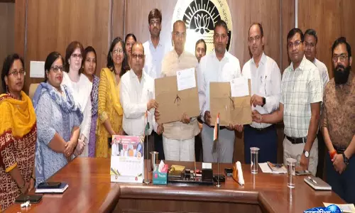 कानपुर CSJMU और आकाश हर्बोफार्मिंग के बीच एमओयू, हर्बल रिसर्च और टिश्यू कल्चर को मिलेगा बढ़ावा