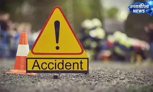 भीषण सड़क हादसा, तेज रफ्तार कार की टक्कर से युवक की मौत