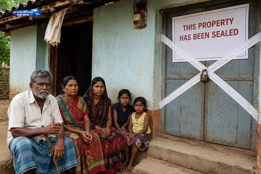 Sambalpur : प्रशासनिक गलती से परिवार परेशान, बिना लोन घर का हिस्सा सील होने का आरोप Sambalpur : प्रशासनिक गलती से परिवार परेशान, बिना लोन घर का हिस्सा सील होने का आरोप