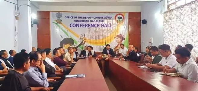 Nagaland: DPDB की बैठक में बाल सुरक्षा की समीक्षा की गई Nagaland: DPDB की बैठक में बाल सुरक्षा की समीक्षा की गई