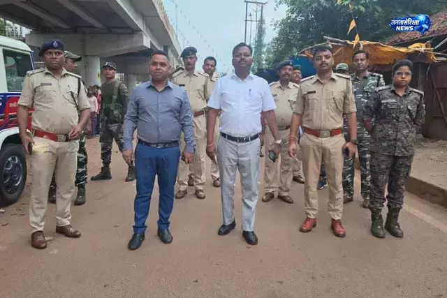 SDO ने सुरक्षा व्यवस्था का लिया जायजा SDO ने सुरक्षा व्यवस्था का लिया जायजा