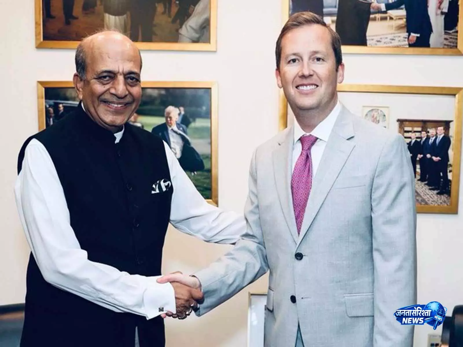 बांग्लादेश में भारत के उच्चायुक्त बने दिनेश त्रिवेदी, US राजदूत ने दी शुभकामनाएं बांग्लादेश में भारत के उच्चायुक्त बने दिनेश त्रिवेदी, US राजदूत ने दी शुभकामनाएं