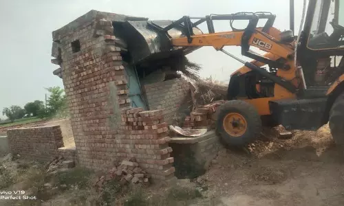 पानीपत में 20 एकड़ में फैली 5 अवैध कॉलोनियों को ढहाया गया