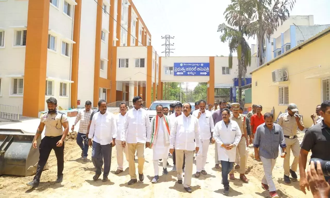 Telangana: मंत्री ने खम्मम GGH को सेवाएं बेहतर करने को कहा
