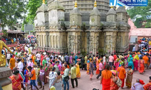 अंबुवाची मेला खत्म होने के बाद कामाख्या मंदिर फिर से खुला