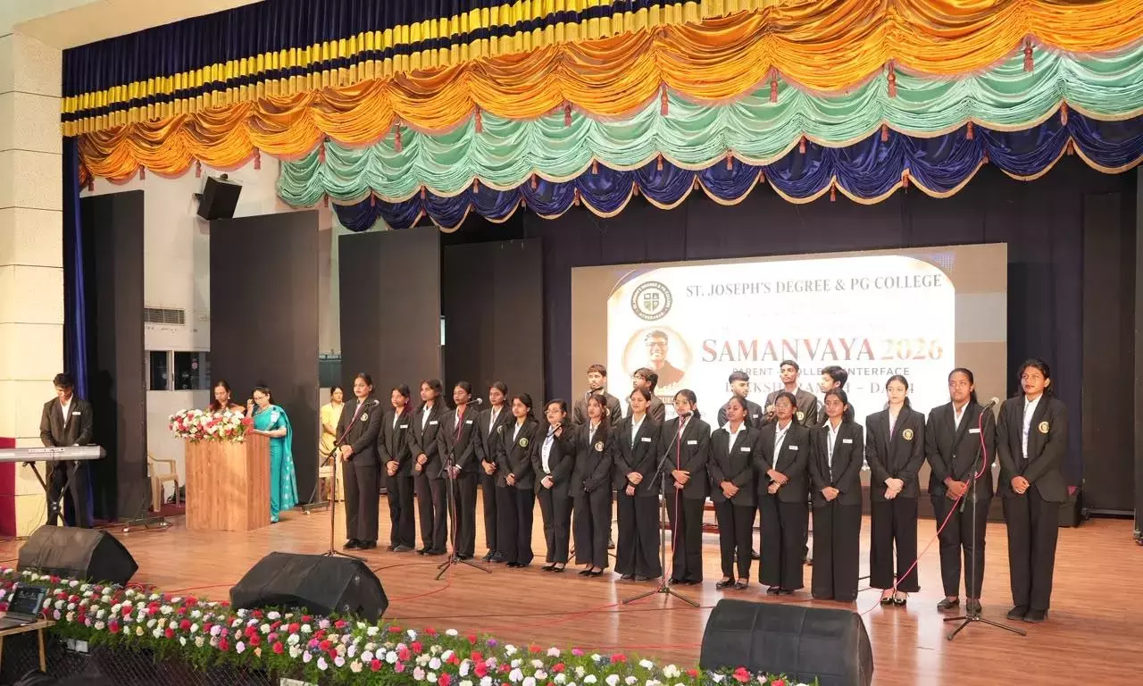 सेंट जोसेफ डिग्री और पीजी कॉलेज में समन्वय 2026 में 1,000 माता-पिता, छात्र और फैकल्टी सदस्य शामिल हुए