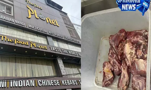 Hyderabad के फैमिली रेस्टोरेंट में खराब मटन और मक्खियां मिलने से हड़कंप