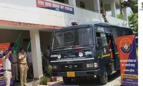 Jaipur: मानसून आपदा प्रबंधन के लिए एसडीआरएफ की 70 टीमें 35 जिलों में रवाना