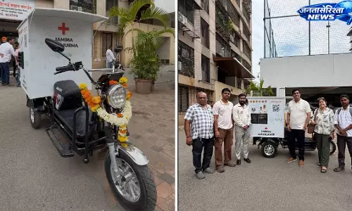 मुंबई में भारत की पहली EV बाइक एम्बुलेंस ‘JeevOne Lifeline’ लॉन्च