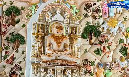 MP : कुक्षी में शांतिनाथ मंदिर प्राण-प्रतिष्ठा