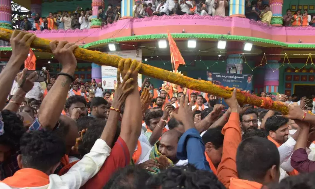 Telangana: खैरताबाद गणेश 69 फुट के पंचमुखी स्वरूप के होंगे