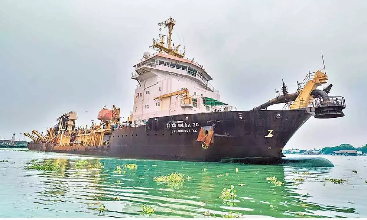 Andhra: डीसीआईएल ने जेएनपीए में सबसे चुनौतीपूर्ण रॉक ड्रेजिंग का काम पूरा किया