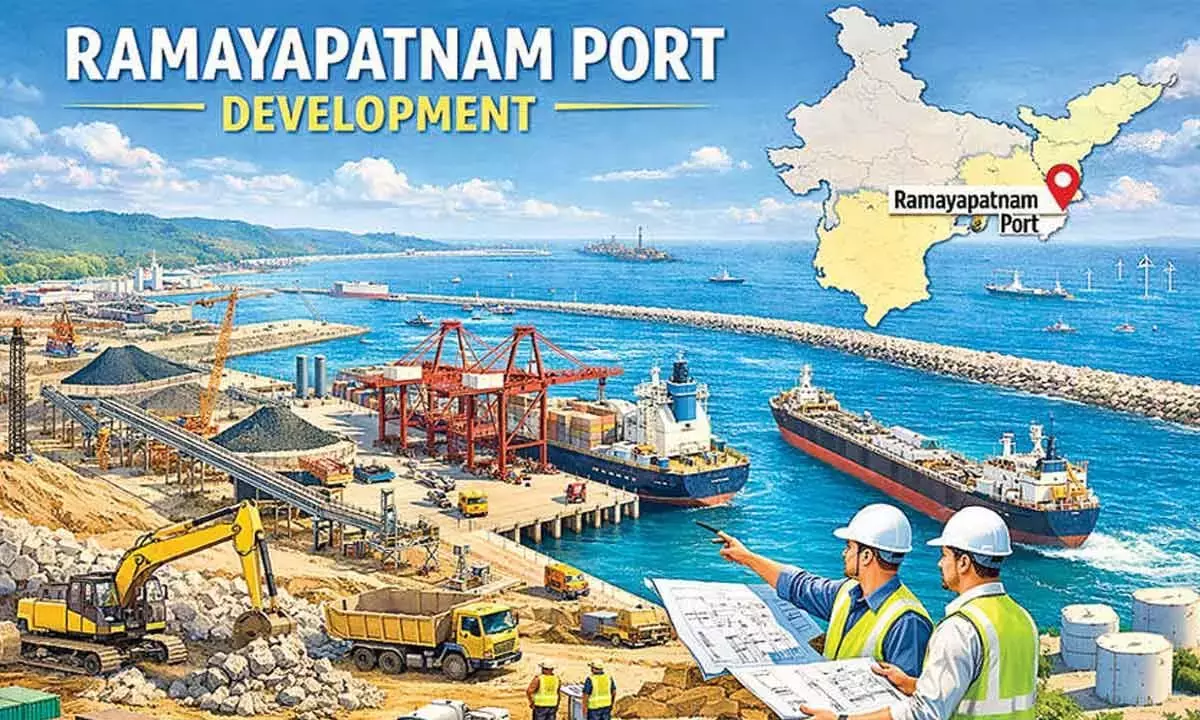 Andhra: 4,929 करोड़ रुपये के मेगा पोर्ट के संचालन और विस्तार के लिए आरएफपी को मंजूरी