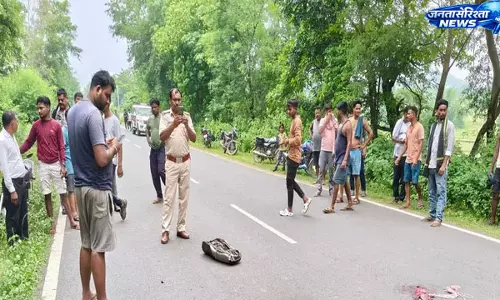 Mumbai : ट्रक-बाइक टक्कर में दो युवकों की मौत