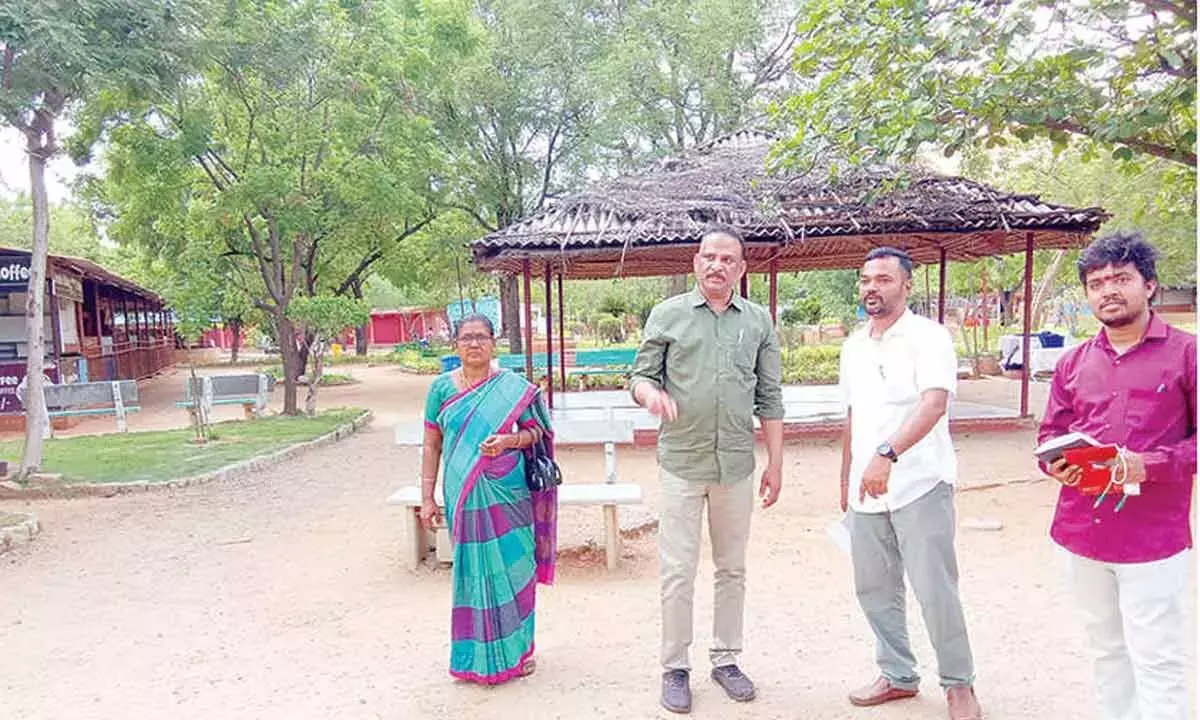 Andhra: शिलपरमम के सीईओ ने तिरुपति सुविधा में सुविधाओं की समीक्षा की