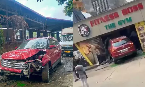 Mumbai : मारोल में जिम के एंट्रेंस से टकराई कार, 21 वर्षीय रिसेप्शनिस्ट घायल