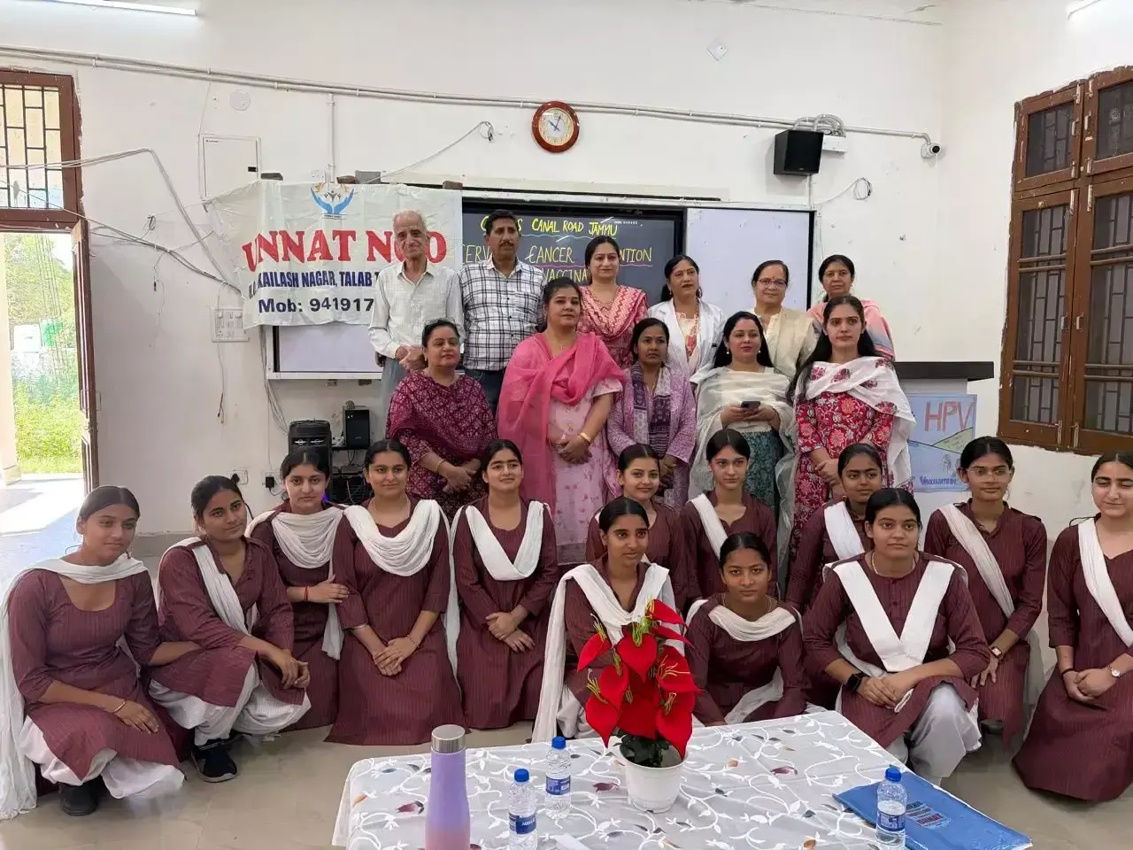 Jammu: सर्वाइकल कैंसर से बचाव के लिए एचपीवी टीकाकरण पर दिया गया जोर