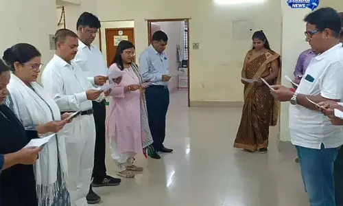 नशा उन्मूलन के लिए ली गई शपथ