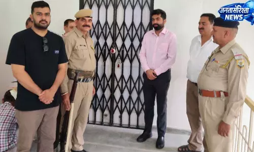 जिला निर्वाचन अधिकारी मंडी ने की EVM