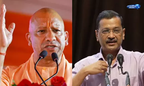 Yogi का केजरीवाल पर हमला, भ्रष्टाचार के आरोप; अयोध्या दान मामले पर केजरीवाल का पलटवार