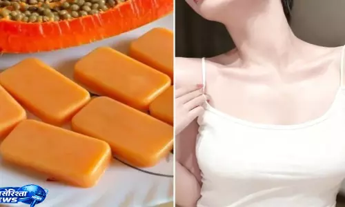natural glow के लिए ट्राई करें पपीते से बना साबुन