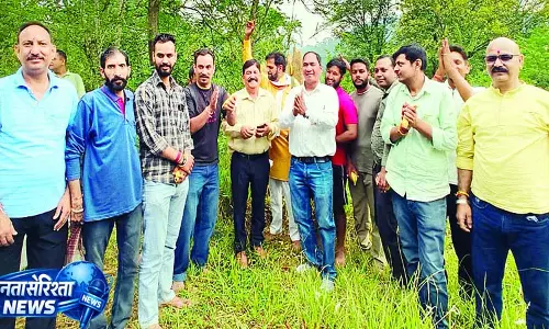 नौ कनाल दान की जमीन पर बनेगा काली माता का मंदिर