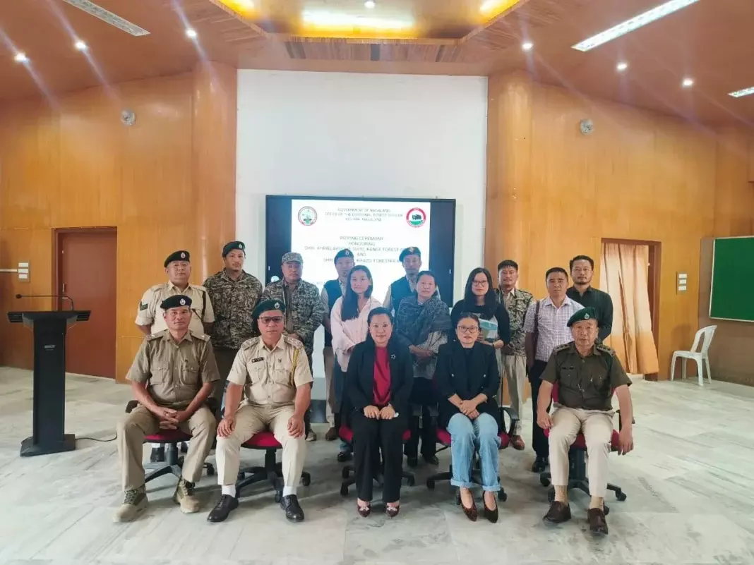 Nagaland: कोहिमा वन प्रभाग में पिपिंग समारोह