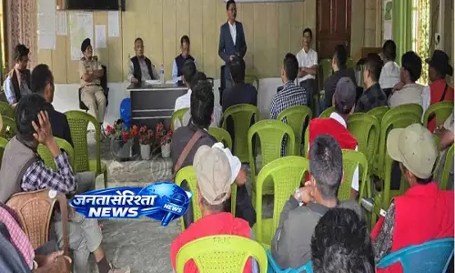 Nagaland: टोबू SDPDB की मासिक बैठक