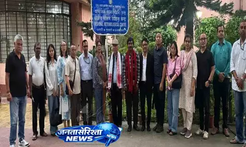 Nagaland: सलाहकार एर. पिक्टो ने आईएमडी गुवाहाटी का दौरा किया