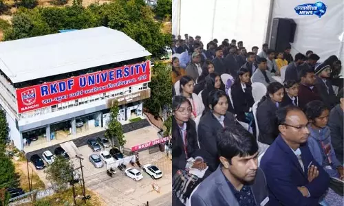 RKDF यूनिवर्सिटी में सपनों को मिल रही उड़ान