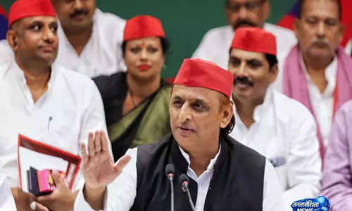 राम मंदिर दान विवाद पर अखिलेश यादव का हमला, बोले—“BJP गैंग भगवान के ऑडिट से नहीं बचेगा”