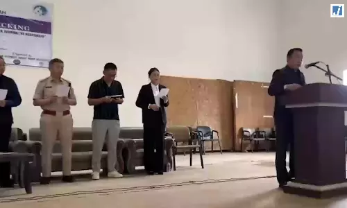 वोखा में नशा विरोधी दिवस पर दिलाई गई शपथ, युवाओं को नशे से दूर रहने का संदेश