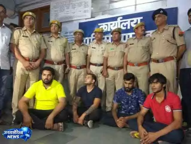 गैंग सरगना Punjab-Haryana बॉर्डर से गिरफ्तार गैंग सरगना Punjab-Haryana बॉर्डर से गिरफ्तार