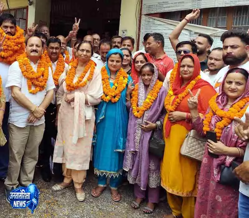 Nurpur जवाली ब्लॉक चुनाव में अर्जुन ठाकुर खेमे की जीत Nurpur जवाली ब्लॉक चुनाव में अर्जुन ठाकुर खेमे की जीत