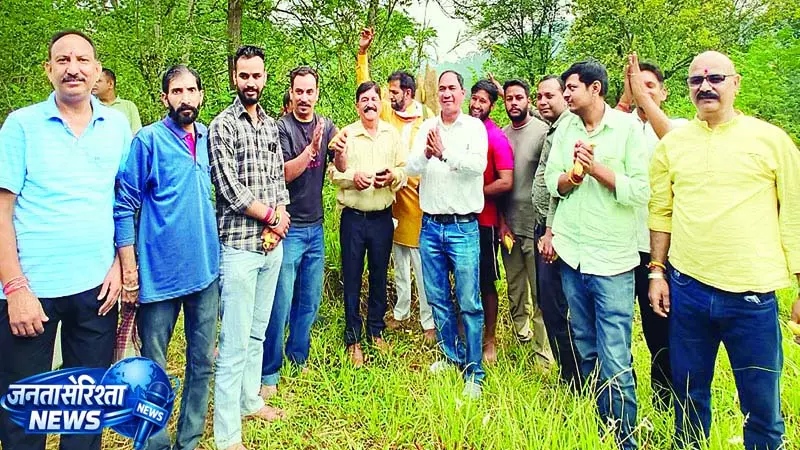 नौ कनाल दान की जमीन पर बनेगा काली माता का मंदिर नौ कनाल दान की जमीन पर बनेगा काली माता का मंदिर