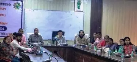 राष्ट्रीय ग्राम स्वराज अभियान योजनांतर्गत जिला पंचायत सदस्यों को दिया गया प्रशिक्षण