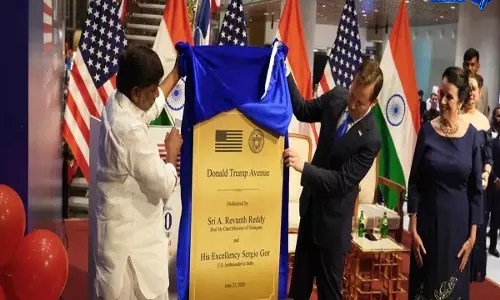 ‘डोनाल्ड ट्रंप एवेन्यू’ पर सियासी और कूटनीतिक चर्चा तेज, ट्रंप ने की सराहना