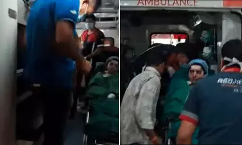Indore गैस धमाका: गंभीर रूप से झुलसी जिनी झाला को अहमदाबाद एयरलिफ्ट