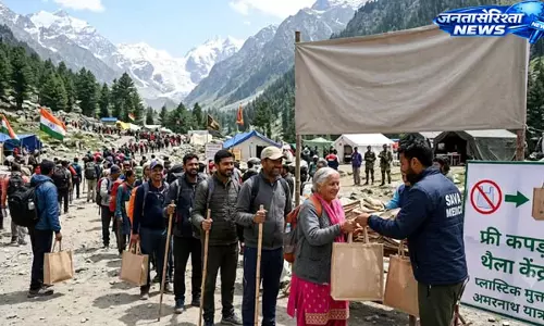 Amarnath Yatra : स्वच्छता पर जोर, सिंगल यूज प्लास्टिक पर प्रतिबंध