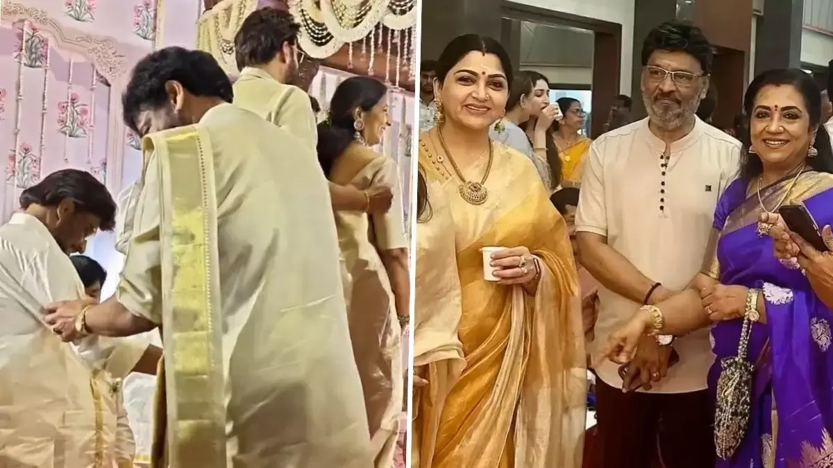 निधन से कुछ दिन पहले खुशबू सुंदर की बेटी की शादी में शामिल हुए थे के. भाग्यराज