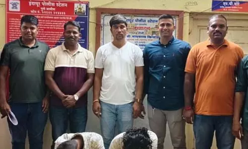 इंदापुर लूटकांड का खुलासा, दो आरोपी गिरफ्तार और 56 हजार का माल बरामद