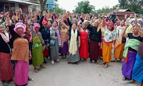 Manipur में महत्वपूर्ण पदों पर कर्मचारियों की कमी का विरोध